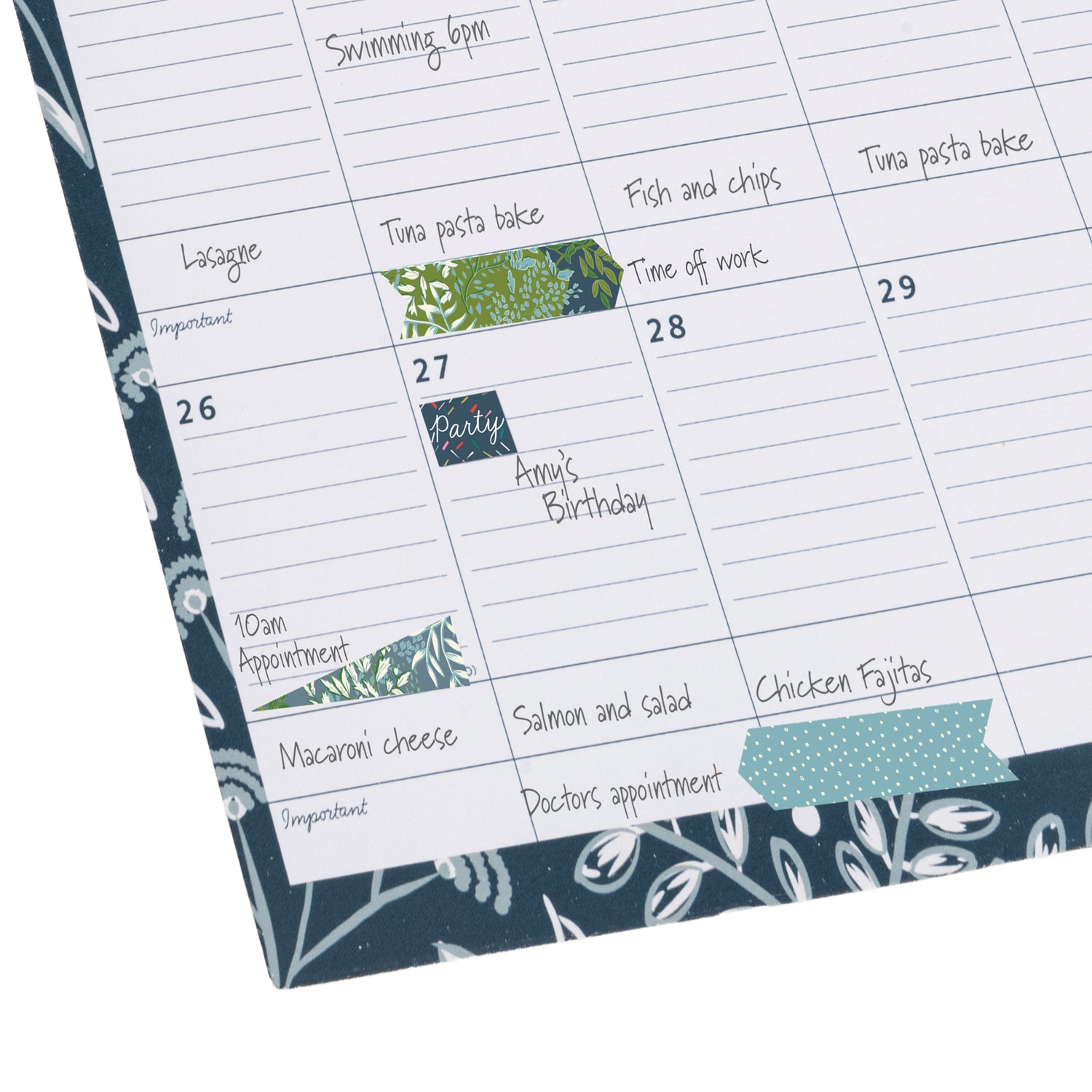 Perfect Year A3 Family Calendar 2026