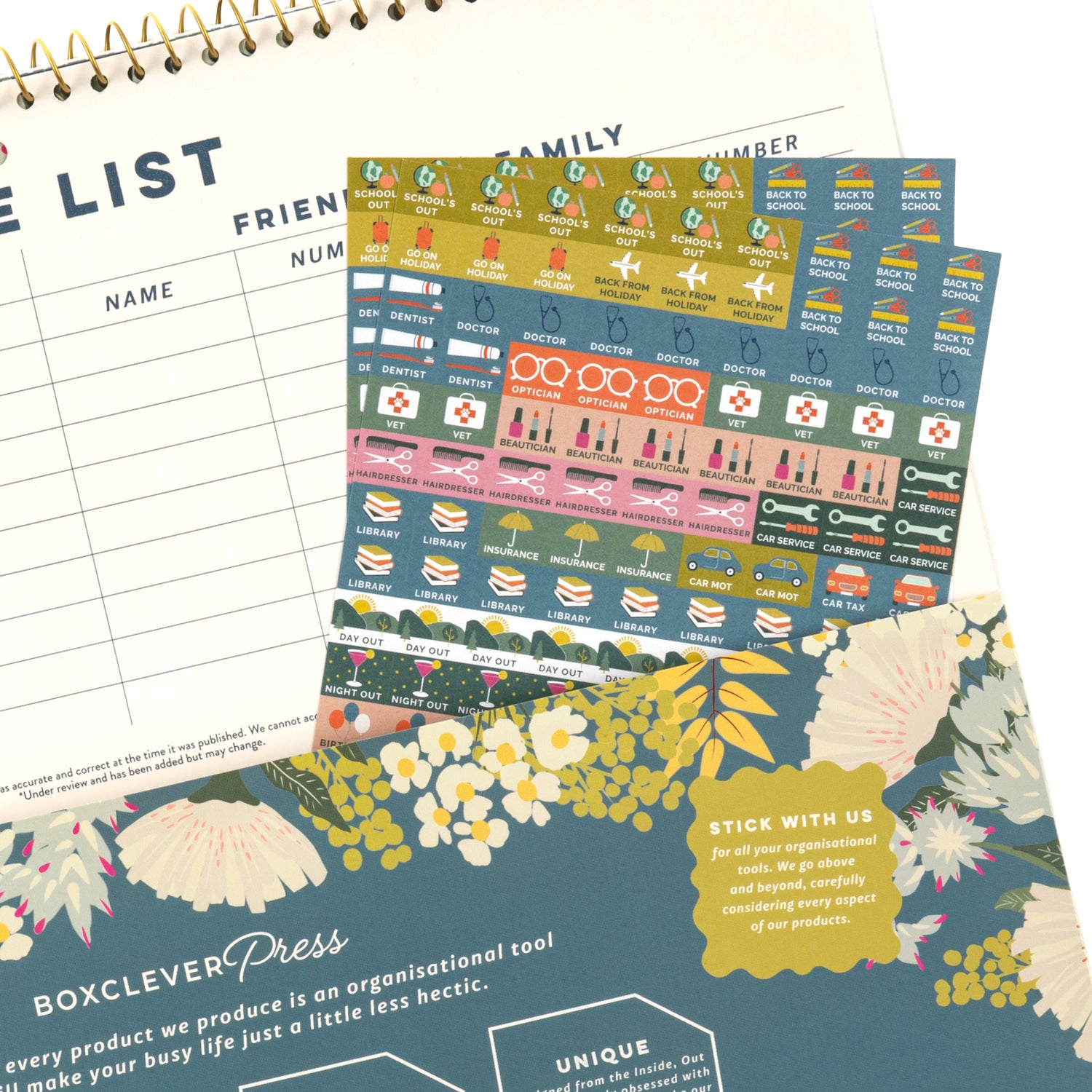 Family Home Planner Calendar 2026