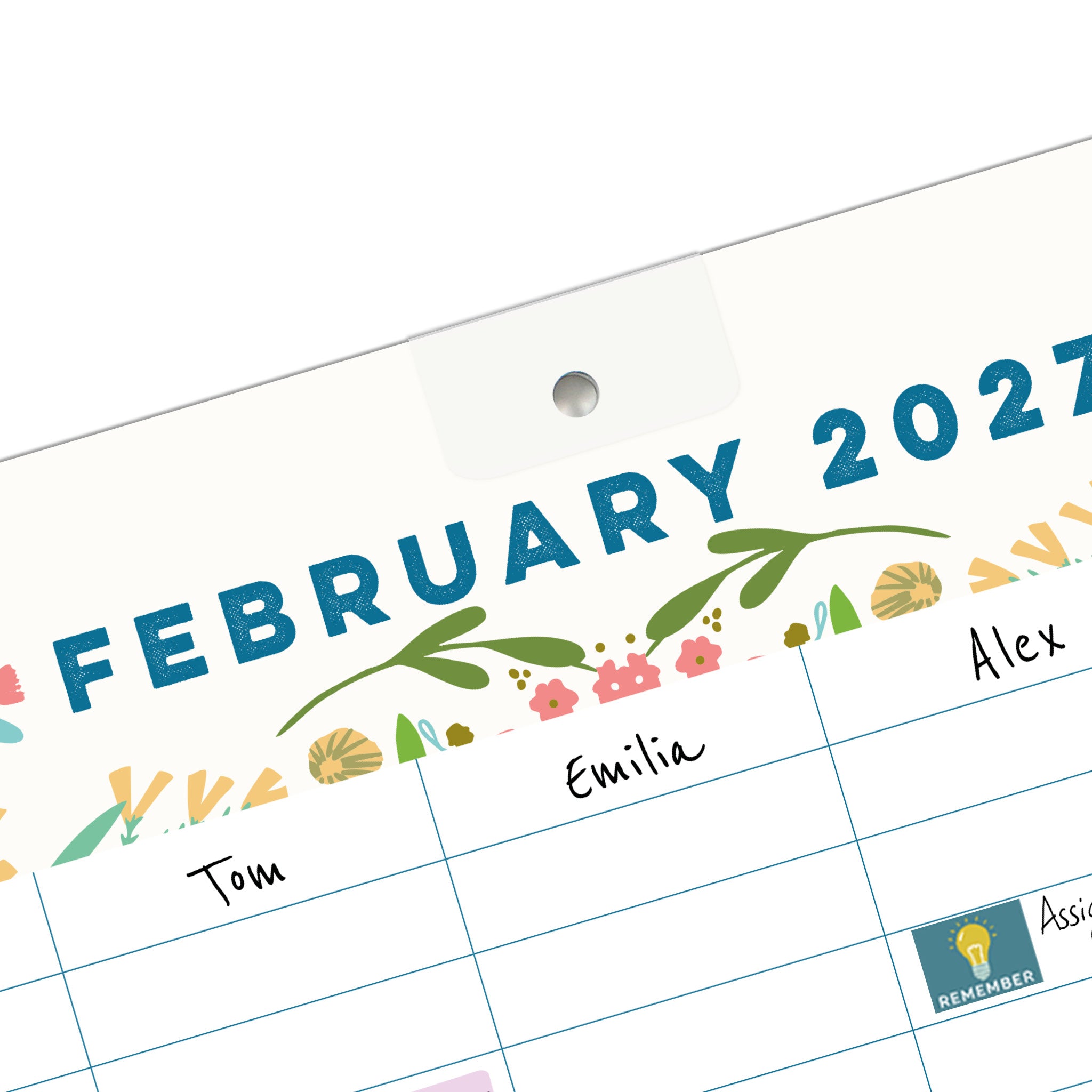 Family Home Planner Calendar 2027