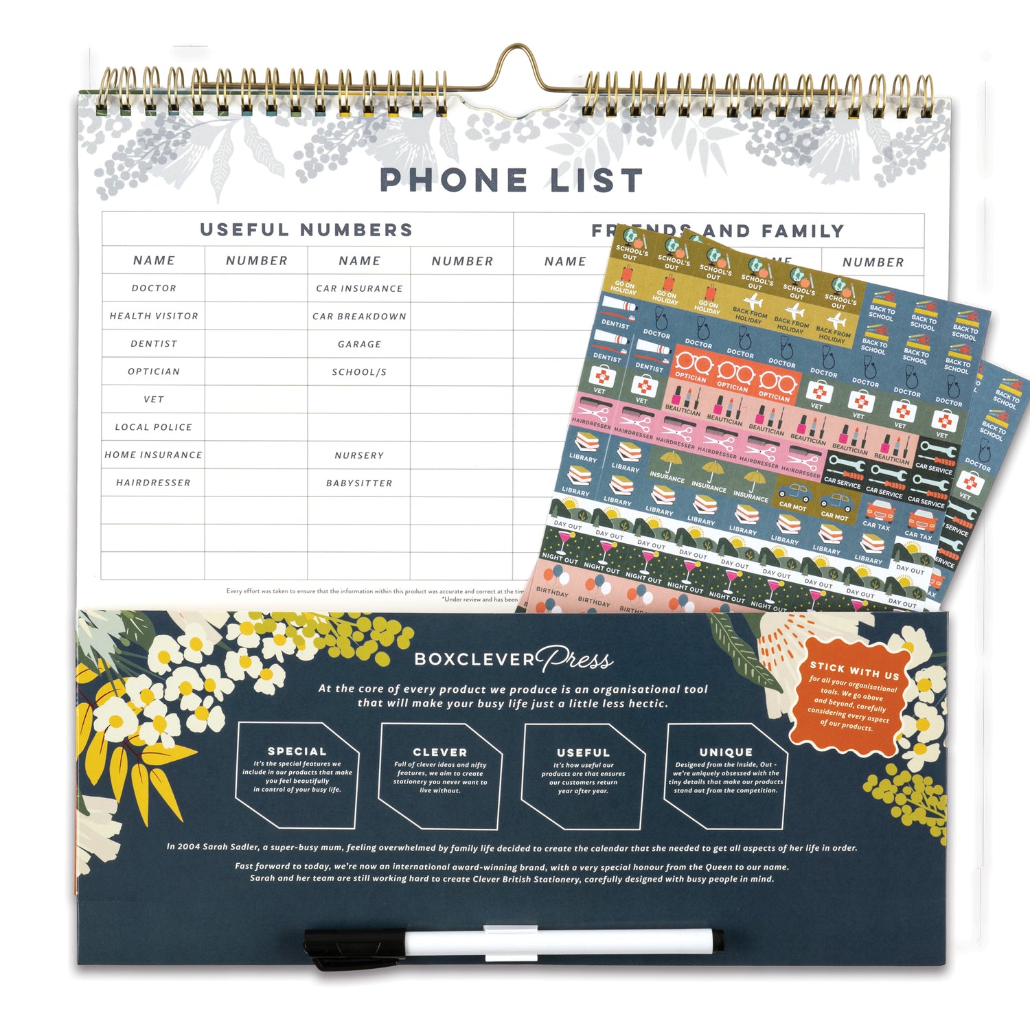Family Weekly Planner Calendar 2026