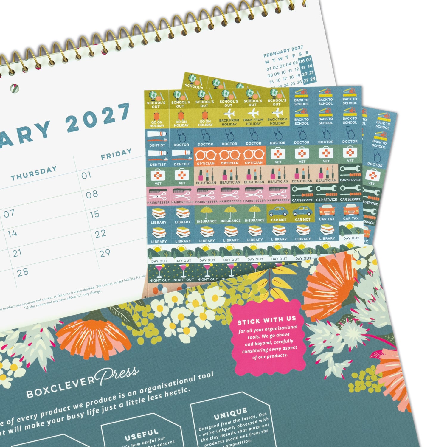 Home Planner Calendar 2026