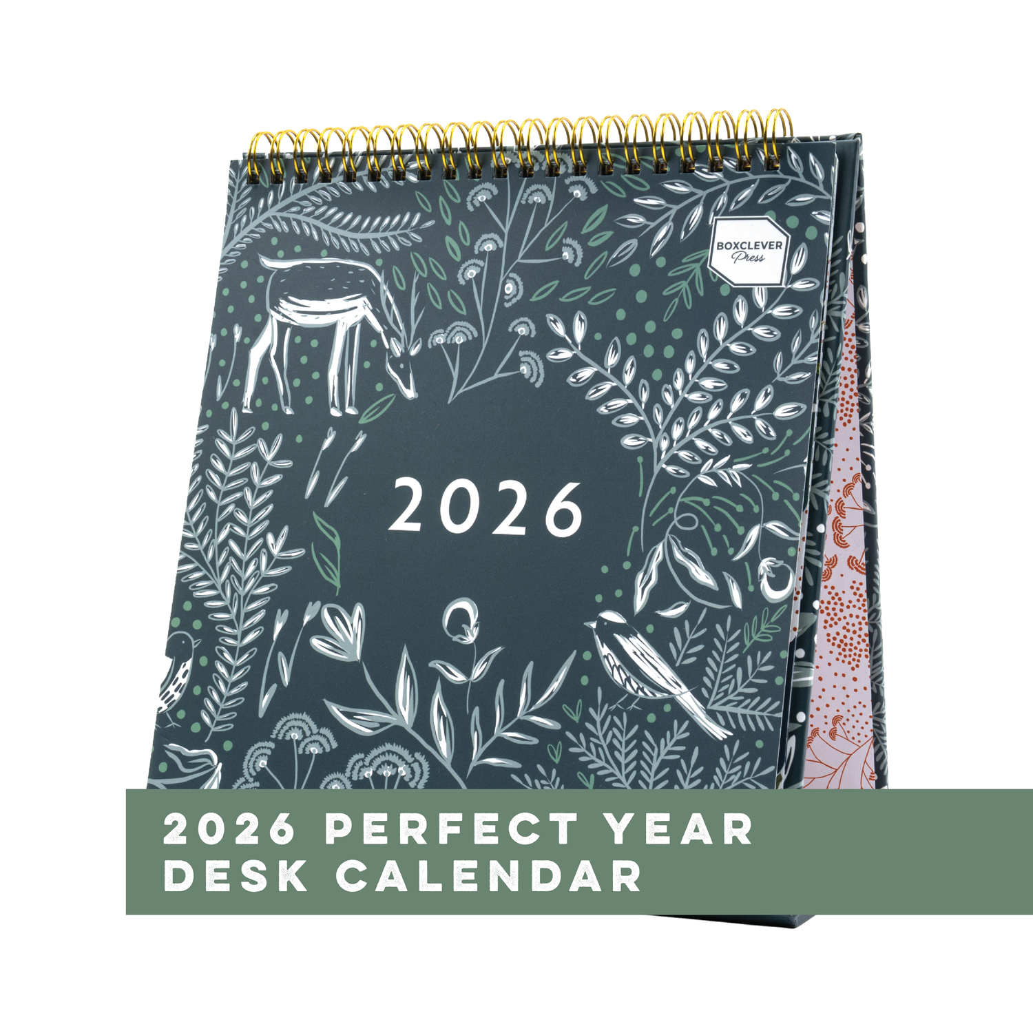 Perfect Year Flip Desk Calendar 2026