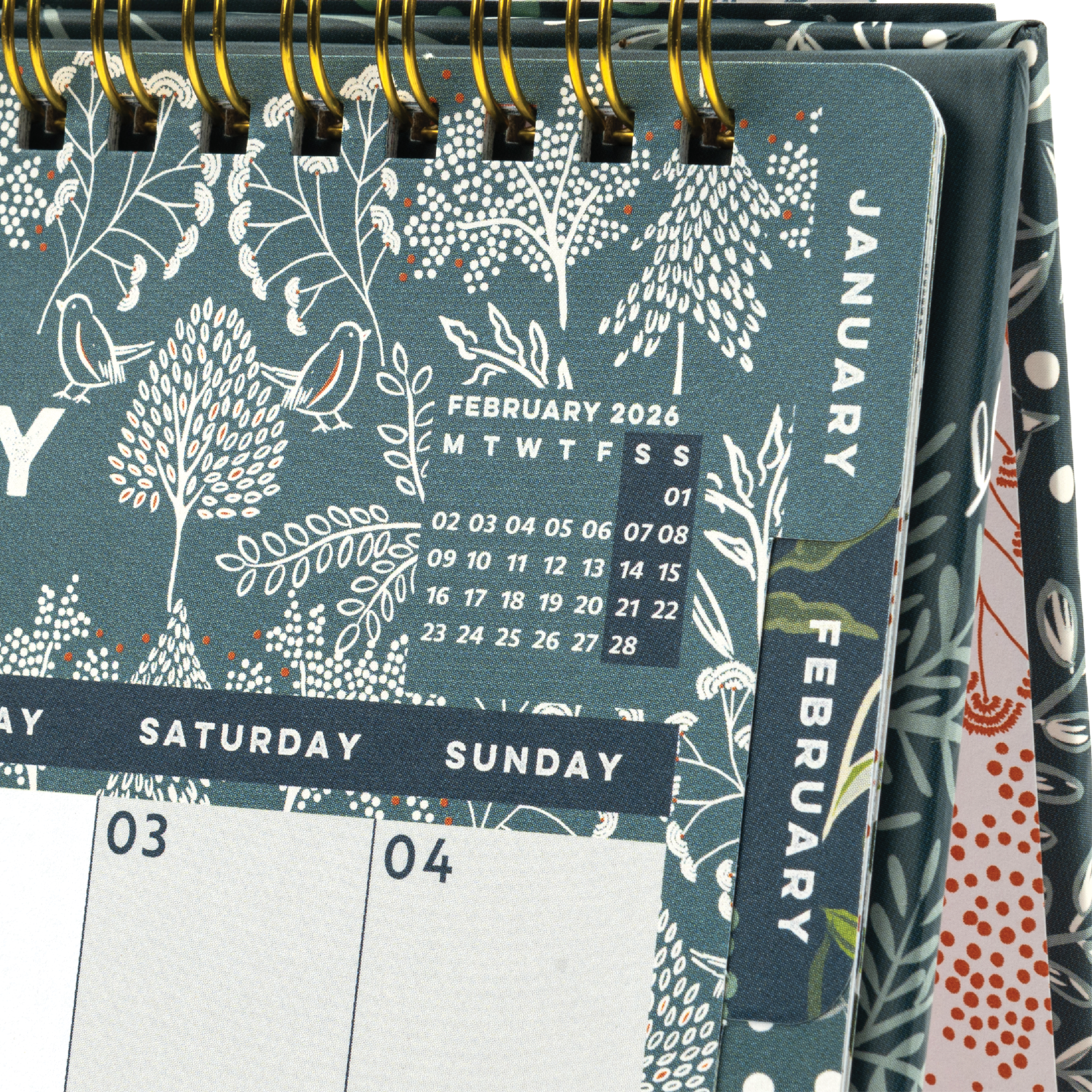 Perfect Year Flip Desk Calendar 2026