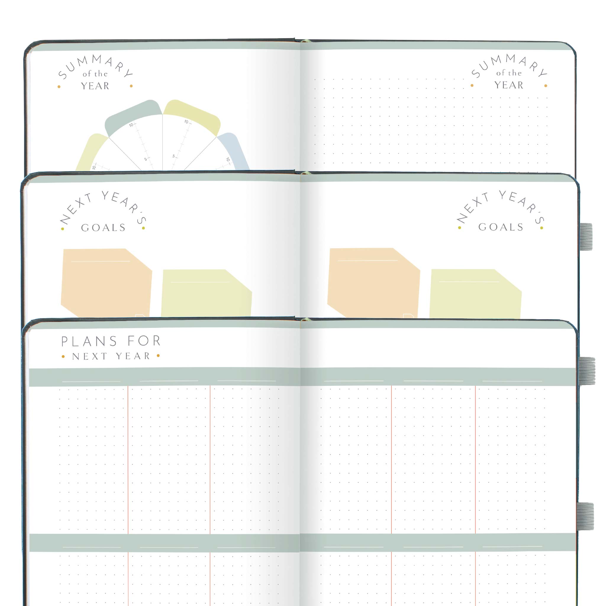 Perfect Year Undated Goals Planner (Iridescent)