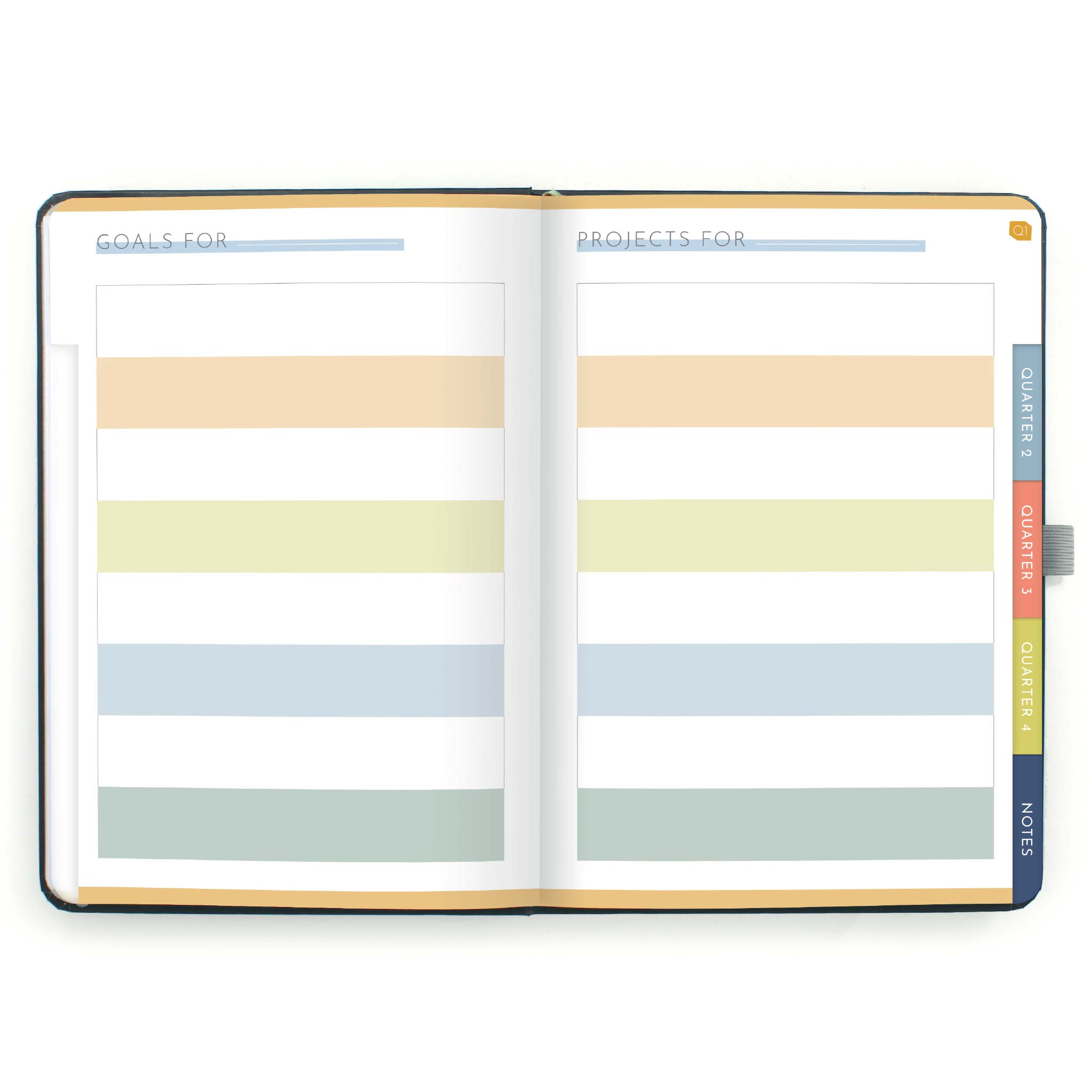 Perfect Year Undated Goals Planner (Iridescent)