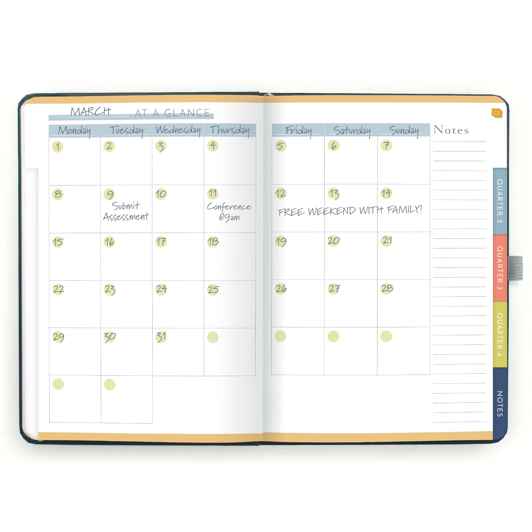 Perfect Year Undated Goals Planner (Iridescent)