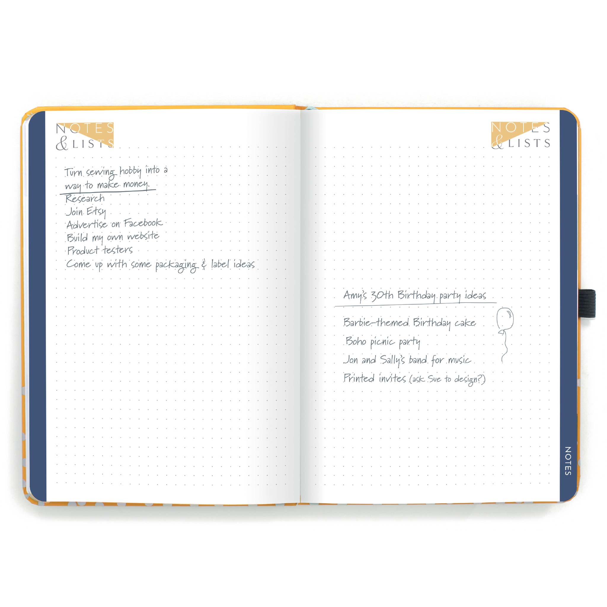 Perfect Year Undated Goals Planner (Sunshine)