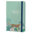 Small address book with leopard design.