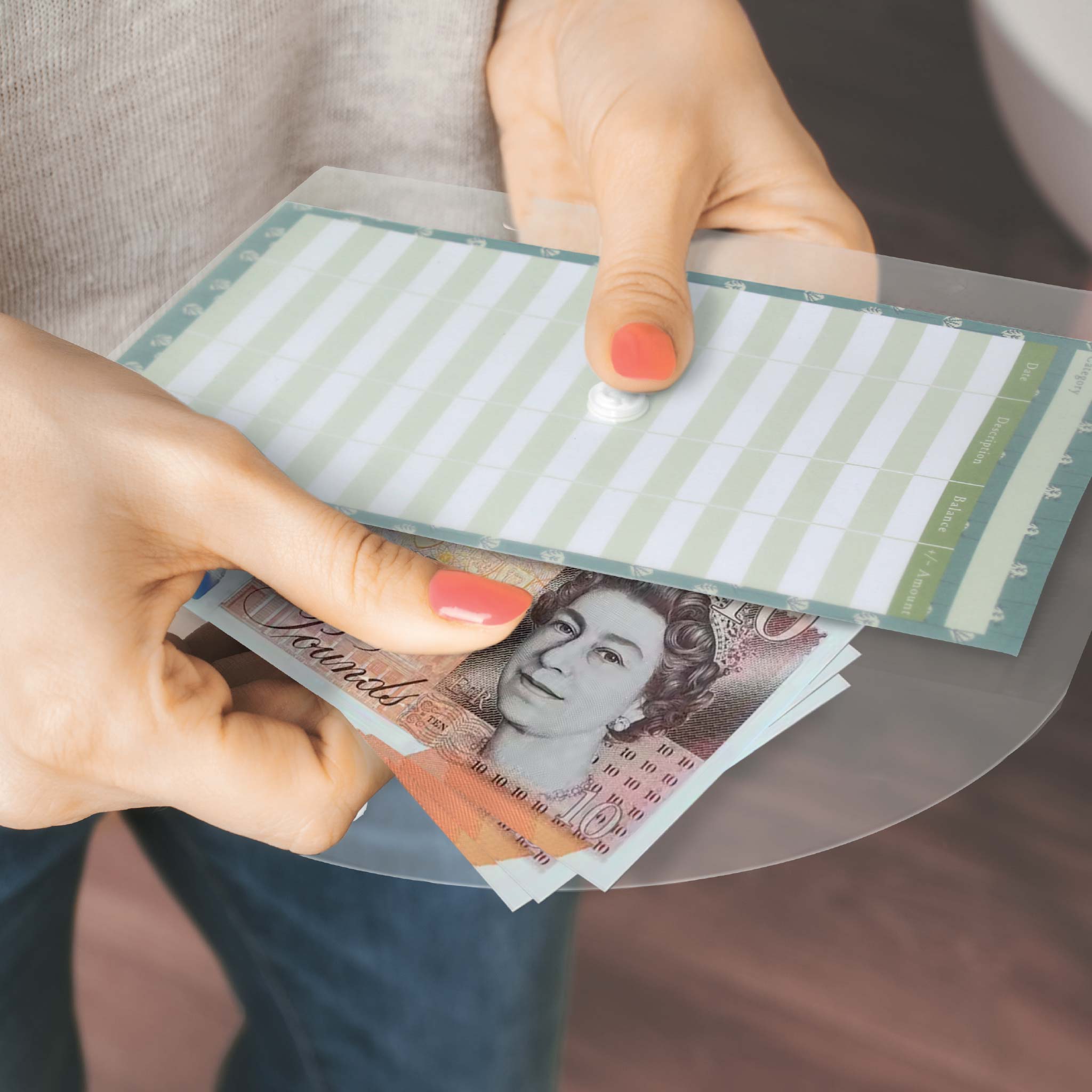 Budget Binder with Cash Envelopes