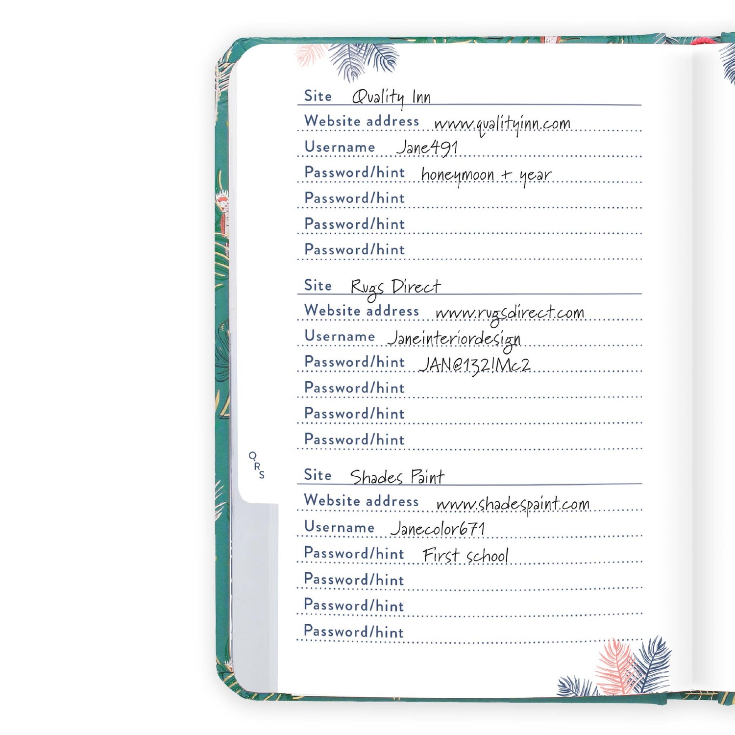 Password Book