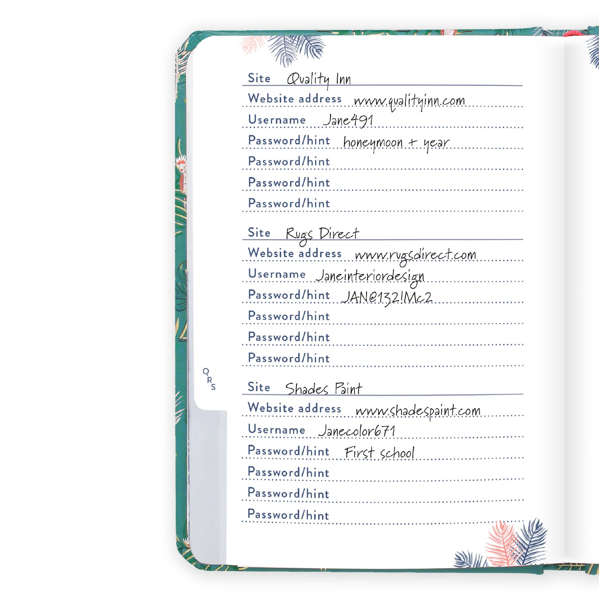 Password Book
