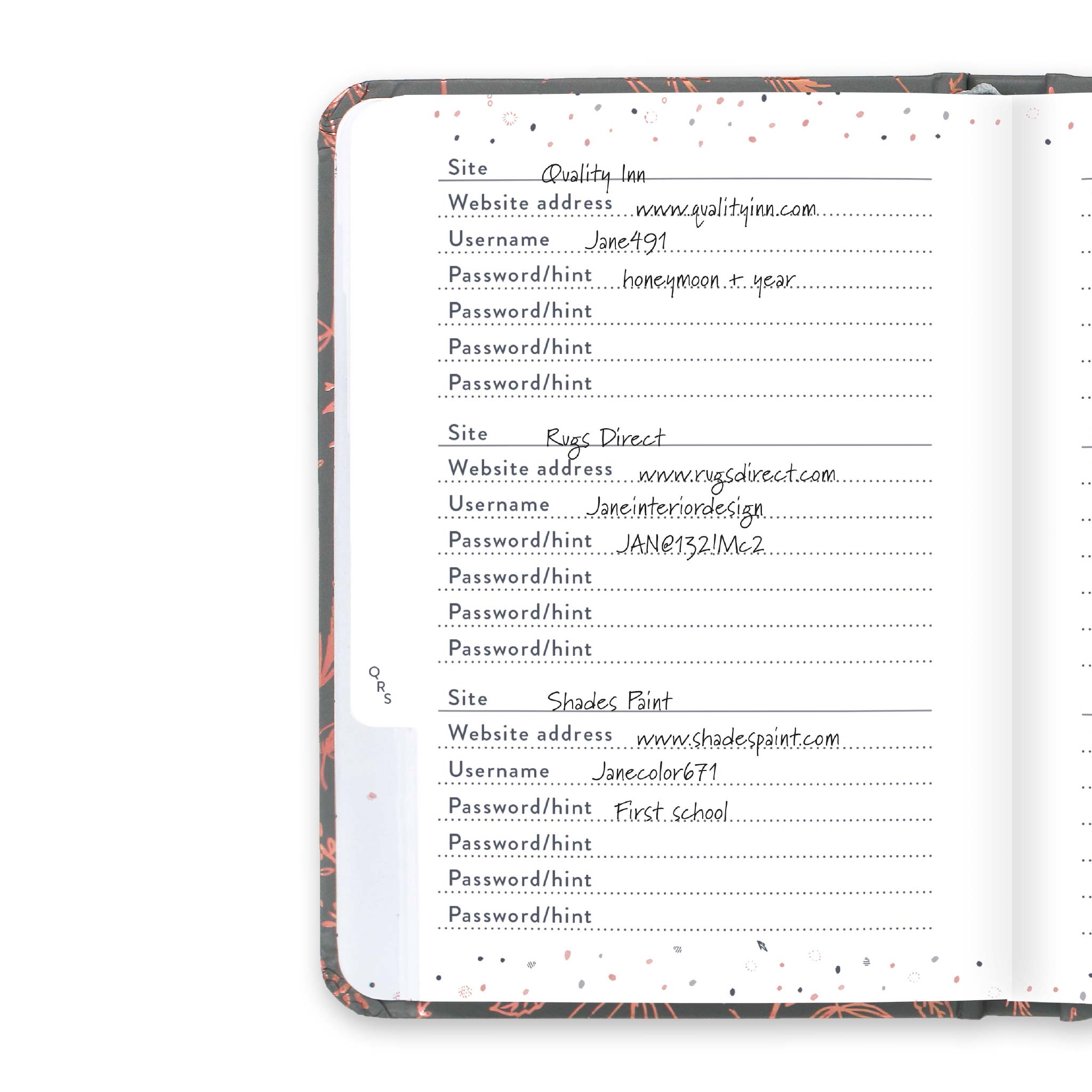 Password Book