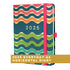 Boxclever Press Everyday A5 Horizontal Diary 2025 in a blue and rainbow design.