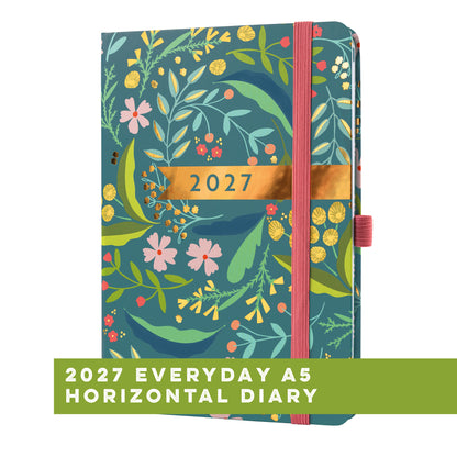 Everyday A5 Week to View Diary 2027