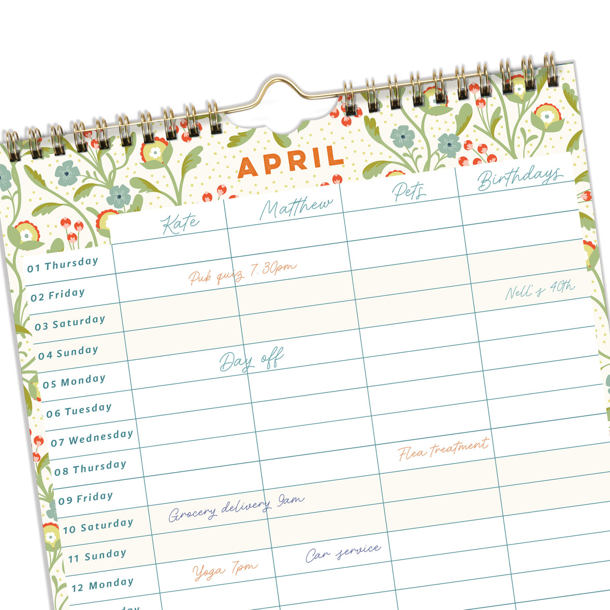 Everyday Couples Calendar 2027