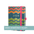 Boxclever Press Everyday Diary 2025 in a blue and rainbow design.