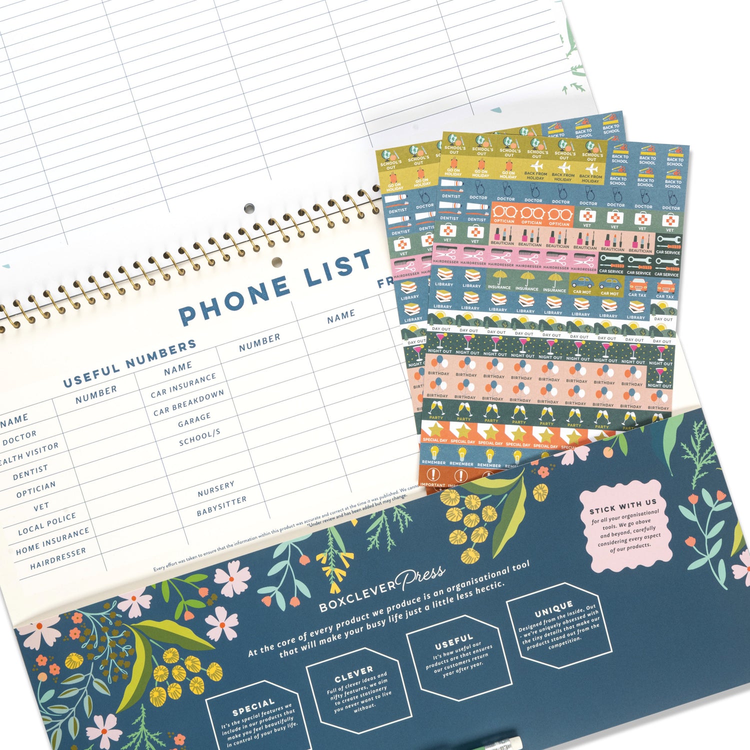 Family Home Planner Calendar 2027