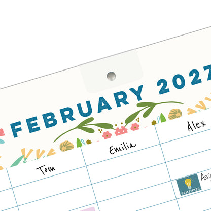 Family Home Planner Calendar 2027