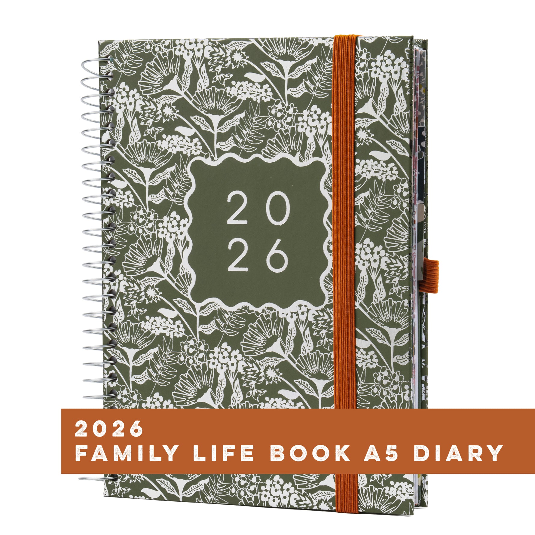 Family Life Book Diary 2026 | A5 Weekly Planner - Boxclever Press
