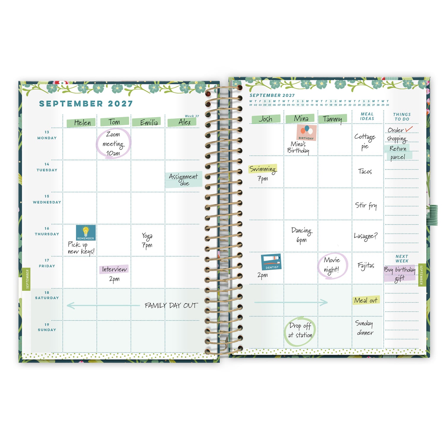 Family Life Book Diary 2027