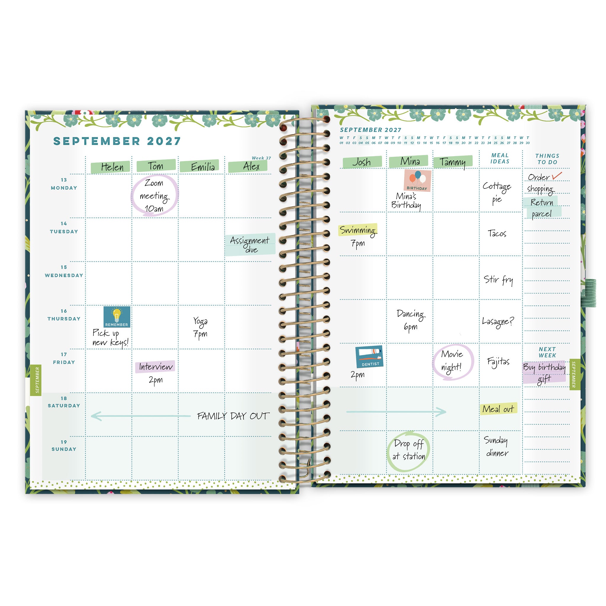 Family Life Book Diary 2027