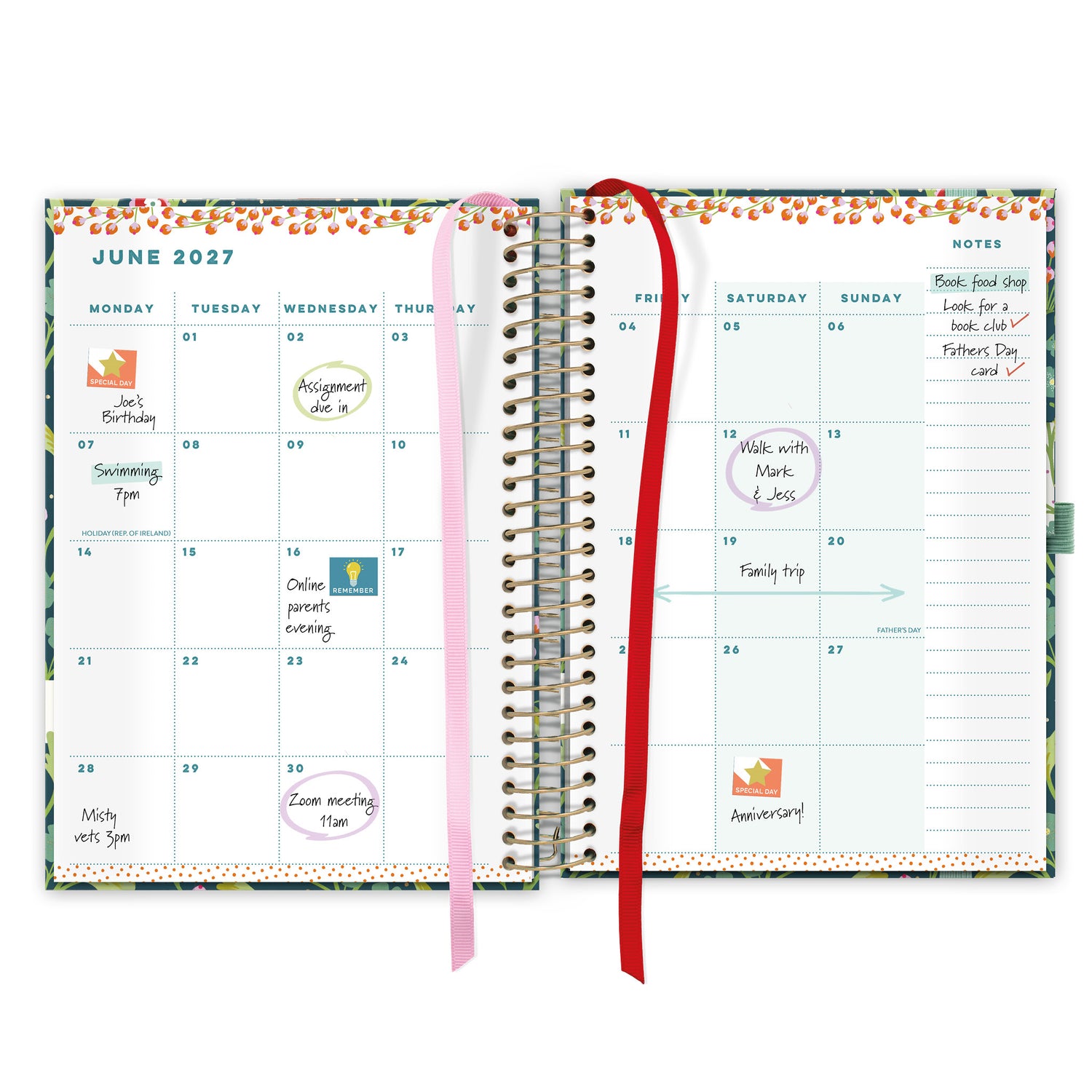 Family Life Book Diary 2027