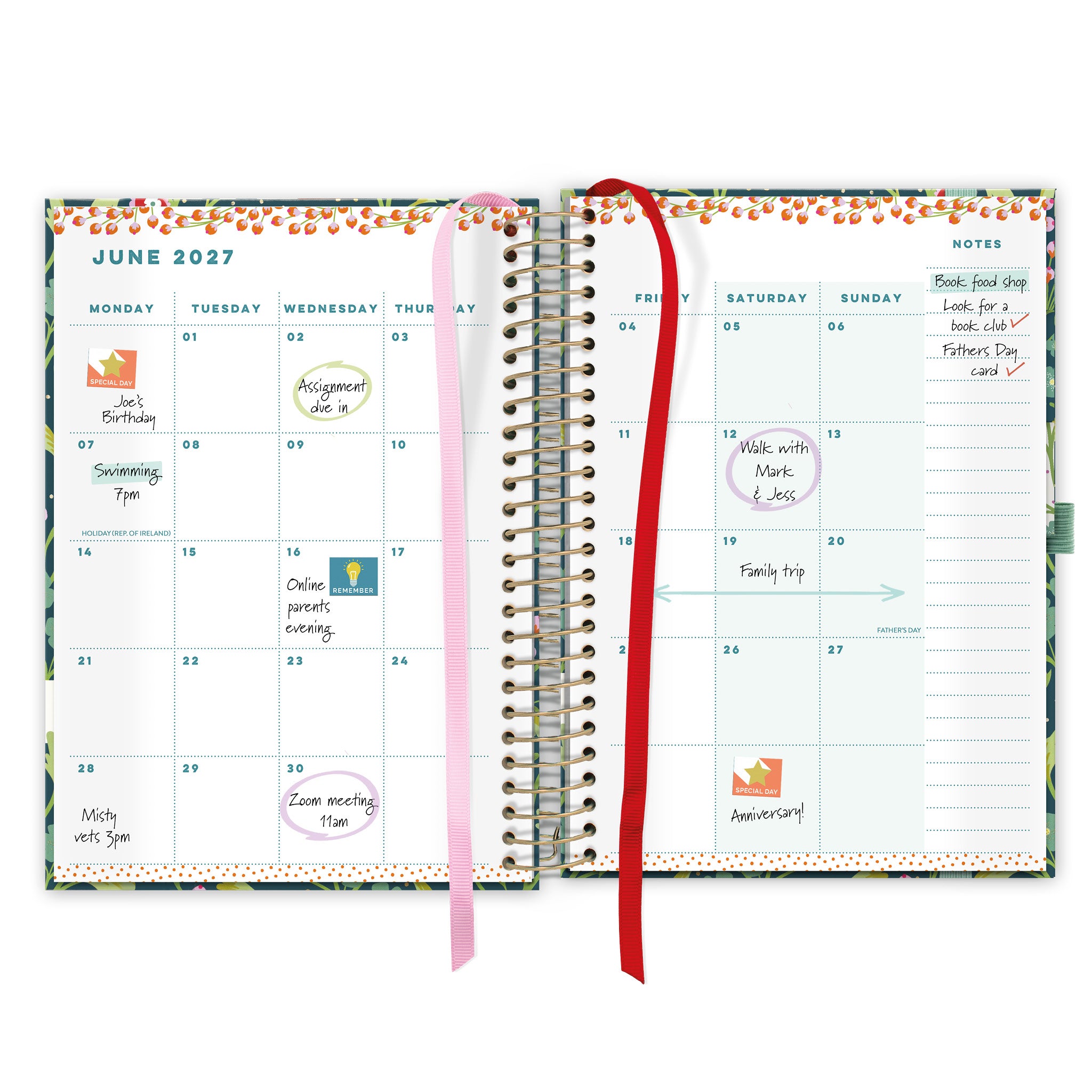 Family Life Book Diary 2027