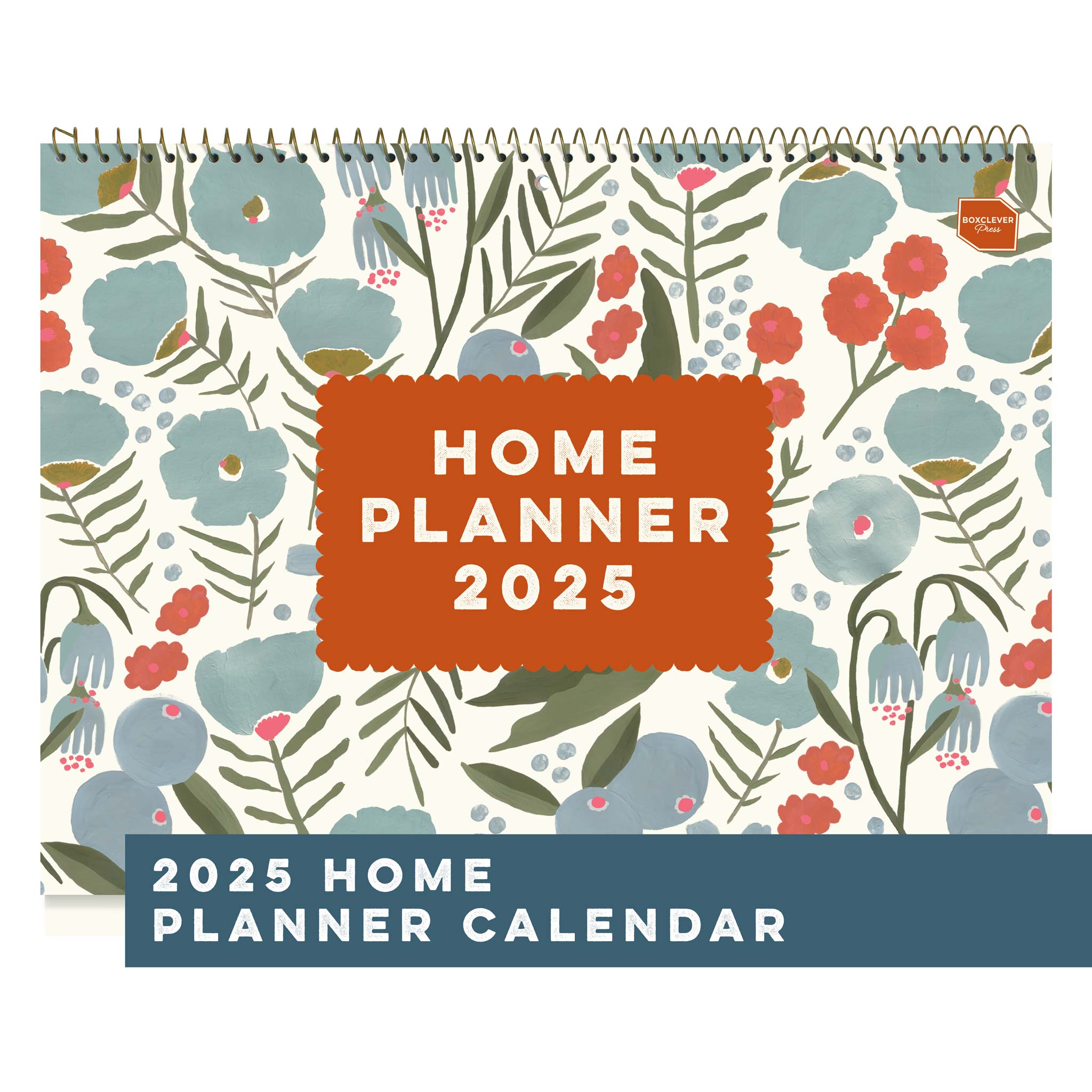 Home Planner Calendar 2025 Boxclever Press