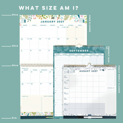 Home Planner Calendar 2027