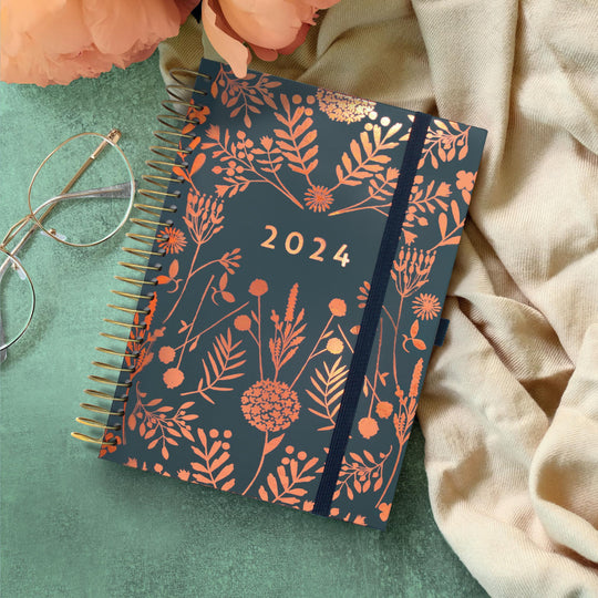 A5 Diary 2024 Life Book | Academic Planner 2023 2024 - Boxclever Press