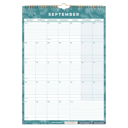 Perfect Year A3 Family Calendar 2027