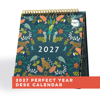 Perfect Year Flip Desk Calendar 2027