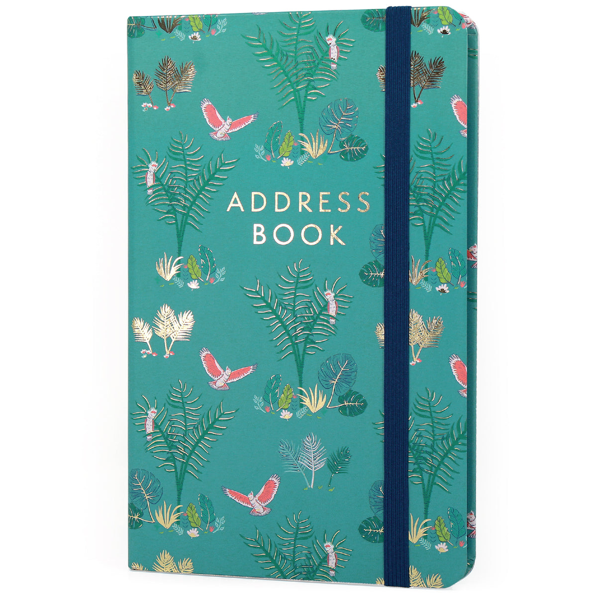 Address Book Lettering Small Address Book with A to Z Tabs - Boxclever Press